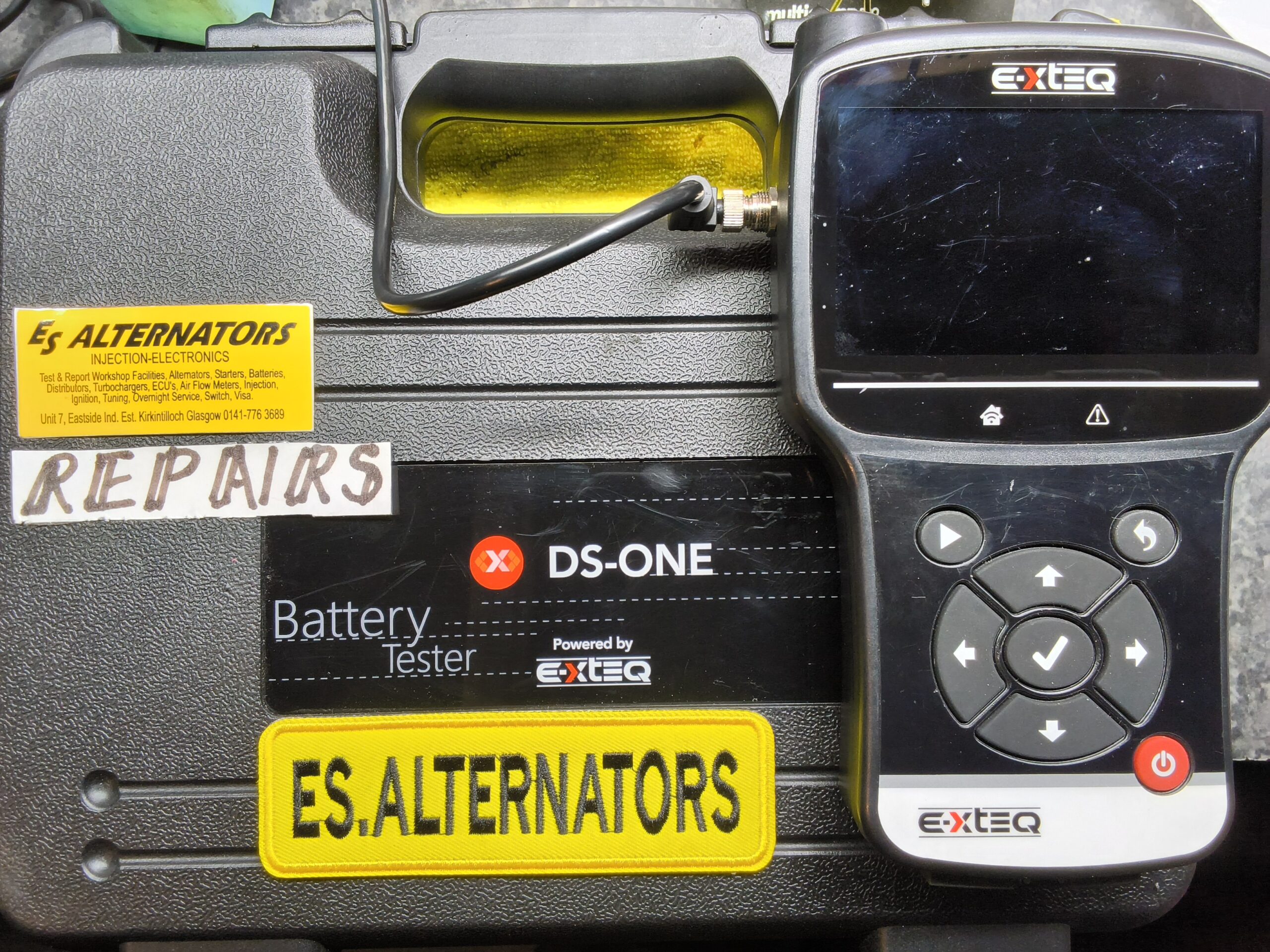 EXTEQ BATTERY TESTER REPAIR